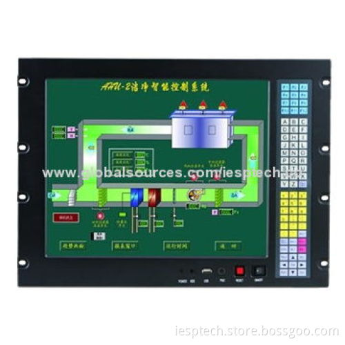 17-inch Touch Screen Terminal, Rack Mount, Membrane Keyboard, C1037 CPU/2GB/320GB/10COM/6USB